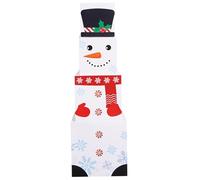 Christmas Decorations Box 36.6" Height Stackable Box Christmas Boxes Cute Snowman Pattern Paper Decorative Boxes for Presents Tree, Style 2