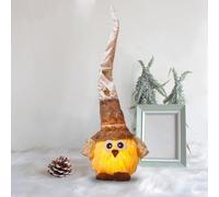 Christmas Decorations Christmas Hanging Decoration Decoration Owl Gnome Figures LED Light Autumns And Christmas Decor Gift Autumns Decoration LED Light Indoor Decoration Owl Gnome