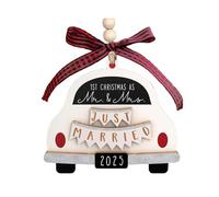 Christmas Decorations Christmas Hanging Ornament Christmas Tree Garland First Christmas Married Ornament 2025 Our First Christmas As And Christmas Ornament Bridal Shower Marriage Wedding For Couples