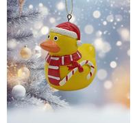 Christmas Decorations Christmas Ornaments Xmas Gifts Christmas Resin Ducks Mini Christmas Ducks Christmas Ducks Pendant Outdoor Home Christmas Tree De