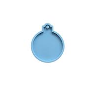 Christmas Decorations Clearance Christmas Ornaments Round Shape Pendant Molds For Epoxy Resin DIY Crafts Jewelry Keychain Making Decor for Holiday Home Kitchen Party