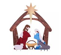 Christmas Decorations Clearance Holy Night Outdoor Christmas Nativity Set Christmas Ornaments Holiday New Year Party Home Decor