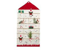 Christmas Decorations, Fabric Advent Calendar 24 Pockets Christmas Advent Calendar 2023 DIY Empty Advent Calendar to Fill Yourself Hanging Storage Organiser
