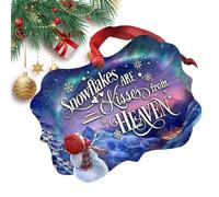 Christmas Decorations For The Christmas Tree | 2D Acrylic Christmas Farm Sign Decoration - Festive Rural Charm,For Winter Vacation Indoor Outside Window Front Door Tree Fireplace