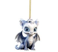 Christmas Decorations Hanging Festive Decorative Valentine's Day Gifts Personalized Acrylic Green Bass Fish Christmas Tree Ornaments Decorations Hanging Accessories MiniOrnaments Pendant