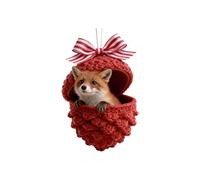 Christmas Decorations Hanging Festive Decorative Valentine's Day Gifts Personalized Acrylic Green Bass Fish Christmas Tree Ornaments Decorations Hanging Accessories Mini Christmas (81-I, One Size)