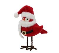 Christmas Decorations Holiday Standing Cute Bird Handmade This is A That is Sure to Bring and Warm Blessings.(B, 18x15x8cm)