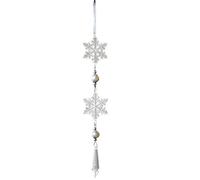 Christmas Decorations in the Shape of Snowflakes, Acrylic Charm Pendant 2D | Decoration for Christmas Parties - For Winter Party Indoor Holiday Ceiling Office Outdoor