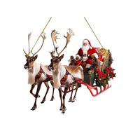 Christmas Decorations Indoor Purple Ornaments For Christmas Tree Christmas Hanging Ornament Santa Acrylic Festive Christmas Hanging For Living Room Bedroom & More Perfect Holiday For & Family A