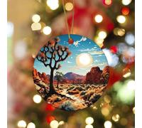 Christmas Decorations Joshua Trees National Park Xmas Hanging Unique Craft For Souvenir Holiday Girls