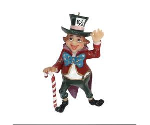 Christmas Decorations, Novelty Christmas Bauble, Classic Childrens Story Book Fun Mad Character Hanging Figuirine, Kids Xmas Tree Decoration, Stocking Filler, Tea Party Ornament, Easter Decoration