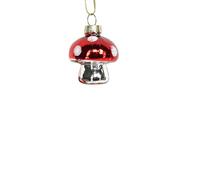 Christmas Decorations, Novelty Mini Toadstool Bauble, Christmas Tree Decoration, Mushroom Bauble, Red & White Toadstool Bauble, Fun Mushroom Autumn Decoration, Xmas Woodland Decoration