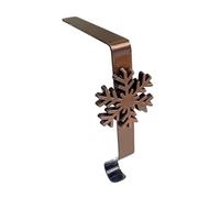 Christmas Decorations Outdoor Stocking Hangers for Mantel Fireplace Heavy Duty Metal Hooks with Non Slip Design for Hanging Stockings On Wall Or Tabletop (A, 16cm)
