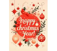 Christmas Decorations Paint by Numbers red, Leaf Painting by Numbers for Adults Kits, DIY Winter Oil Painting On Canvas Arts and Crafts for Adults, for Christmas Room Decor, Unframed 50x70cm p-149