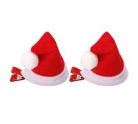 Christmas Decorations Party Sequins Hair Clips Christmas Hat Duckbill Clip Stage Props Side Pin Festival Party Supplies Cute Santa Hat Hair Accessory For All Ages Parties And Gatherings