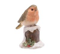 Christmas Decorations Robins Figurine Statue 8cm 1989