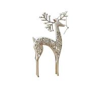 Christmas Decorations Sale Clearance Couple Styles Christmas Reindeer Holiday Ornament Merry Christmas Decorative Crafts Party Decoration Children Gift Xmas