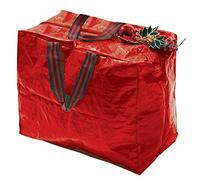 Christmas Decorations Storage Bag Polyethylene Green