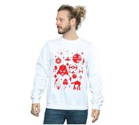 Christmas Decorations Sweatshirt Star Wars White M