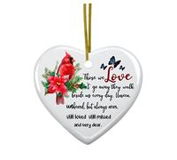 christmas decorations,Those We Love Don't Go Away Xmas tree Christmas in heaven ornament, Butterflies Memorial Christmas ornaments, Remembrance hanging decor, Sympathy gift for Loss one