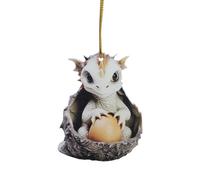 Christmas Decorations Uk Dragon Christmas Ornaments Cute Funny Supplies ChristmasTree Decoration Acrylic Pendants Xmas Party GiftsOutdoor Decorations-Vintage Decoration for Tree