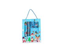 Christmas Decorations UK Stock Xmas Gift Stationery Set, Children's School Supplies Pencil 6-piece Set, Kindergarten Portable Stationery Party Gifts Merry Christmas Decoration