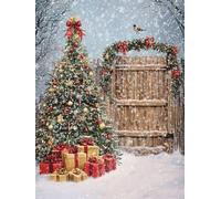 Christmas Decorations Xmas Tree Diamond Painting, Animal Diamond Art Kits Adults, Gem Crystal Art Canvas Crafts for Adult, DIY Round Full Drill for Winter Room Decor Or Christmas Gifts 50x70cm u-327