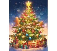 Christmas Decorations Xmas tree Diamond Painting, gingerbread man Diamond Art Kits Adults, Gem Crystal Art Crafts For Adult, DIY Round Full Drill For Winter Room Decor Or Christmas Gifts 70x90cm u-335