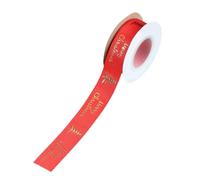Christmas Decorative Satins Ribbon Wrapping Ribbon for Holiday Decorations Elegant Polyester Fabric Wrap Ribbons Gift Wrapping