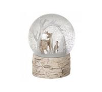 Christmas Deer And Friends Snowglobe
