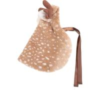 Christmas Deer Shaped PET Cloak Warm Hooded Wool Dog Costume | Easy to Clean, for Poodles and Dogs, PET Parade Themed Party, Cute Photos