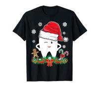 Christmas Dental Assistant Dentist Santa Thooth Advent Gift T-Shirt