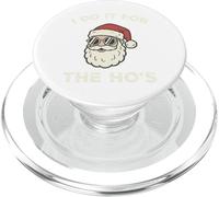 Christmas Design I Do It For The Ho's Funny PopSockets PopGrip for MagSafe