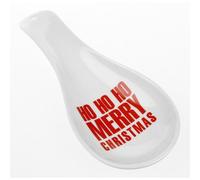 Christmas Design Spoon Rest Ho Ho Ho Merry Christmas Design