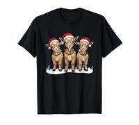 Christmas Design with Nigerian Dwarf Goats T-Shirt