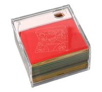 Christmas Desk Calendar, Tear-Away Notepad, 8.8x8.8x5.2cm, 3D Memo Pad, Holiday Planner Organizer, Protective Cover, For Schedule, Daily Planning, Chore Tracking, Schedule Management