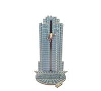 Christmas Die Hard AdventCalendars 2025 | 24-Day Wooden Christmas Countdown Calendars Table Sign | Hans Gruber Falling Off Nakatomi Plaza Adventcalendar for Tabletop Decorations