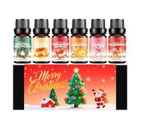 Christmas Diffuser Oil - Needs Aromatherapy Set for Festive Mood | Pure Plant Extract with Holiday Fragrance Blends, for Massage, Spa, Bedroom, Living Room, Freshening Experience