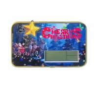 Christmas Digital Clock | Santa Claus Reindeer Digital Clock with Date and Thermometer - Seasonal Party Decoration for Office Living Room Kitchen Classroom Farmhouse Gym