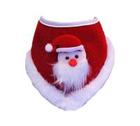 Christmas Dog Bandana Xmas Collar Neck Scarf Santa Claus Triangle Bibs Pet Kerchief Neckerchief for Dogs Cats Puppy Kitten (XL)