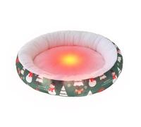 Christmas Dog Bed - Comfortable Christmas Pet Sofa, Puppy Kitten Crate Kennel Bed | For Home Dorm Bedroom, Living Room Balcony - Perfect For Giving Pets A Resting Space During The Holidays, Blend