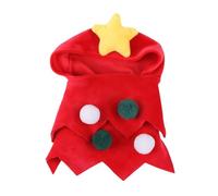 Christmas Dog Clothes | Christmas Festive Hoodies for | Indoor Outdoor Pet Apparels Skin-Friendly Winter Outfits for Role, Masquerade, Outing