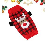 Christmas Dog Clothes,Warm Dog Shirts Soft Sweater - Snowman Knitted Cloth Breathable Pet Accessories for Small Dogs & Cats