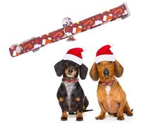 Christmas Dog Collar Adjustable Cute Holiday Dog Collars with Bell for Winter Collar Pet Christmas Cat