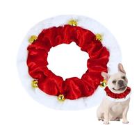 Christmas Dog Collar - Festive Cat Accessory - Fun Pet Collar with Bell Ideal for Parties Wedding Hiking Outdoor Home