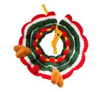Christmas Dog Collar - Knitted Pet Collar | Lighted Dog Collar | Elk Antler Christmas Dog Collars | Dog Collar