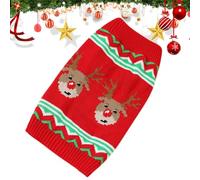 Christmas Dog Jumper, Puppy Jumper for Small Dogs, Christmas Soft Dog Jumper, Warm Dog Shirts, Knitted, Breathable Dog Fabric, Pet Accessories for Kittens and Cats