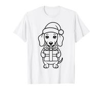 Christmas Dog Mandala to Color Yourself T-Shirt