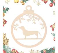 Christmas Dog Pendant, Vintage Christmas | Handmade Dog Claws for Dolls, Vintage for Tree Decorations, Weddings and Christmas