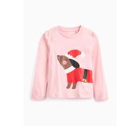 Christmas Dog Printed Long Sleeve T-Shirt 3-4 years